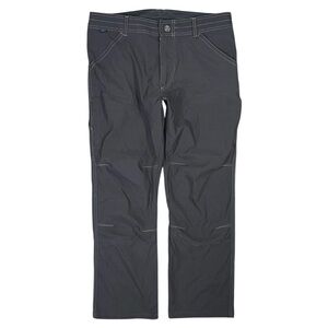 Kuhl Klassik Renegade Pant 34x30 Koal Gray Outdoor Hiking Travel Water Resistant